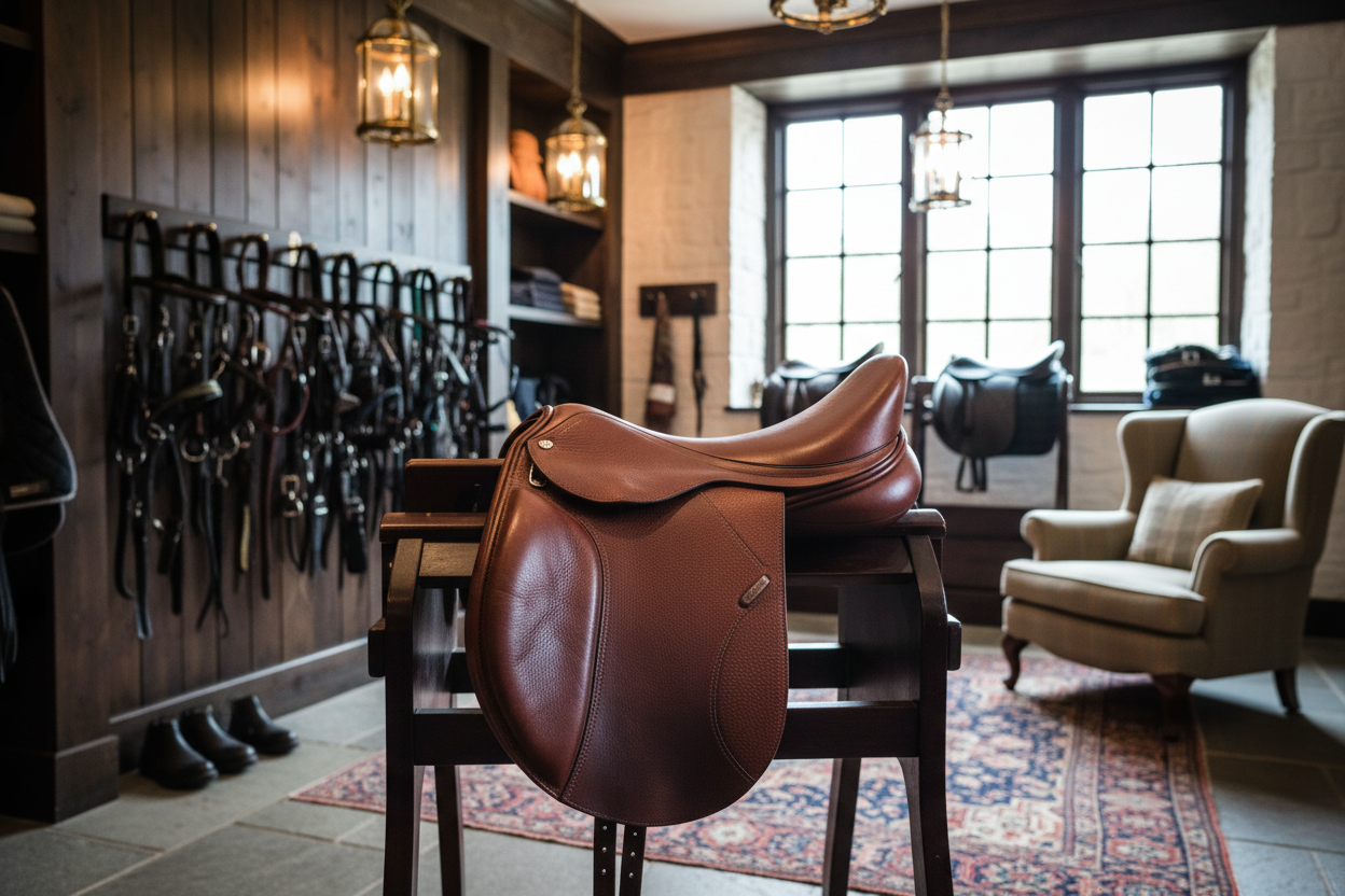 Premium Leather Saddle